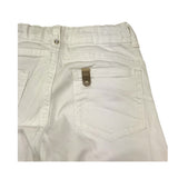 Liu Jo Pantalone Tinta Unita con Girovita Regolabile per Bambina K19087 BIANCO LIU JO 