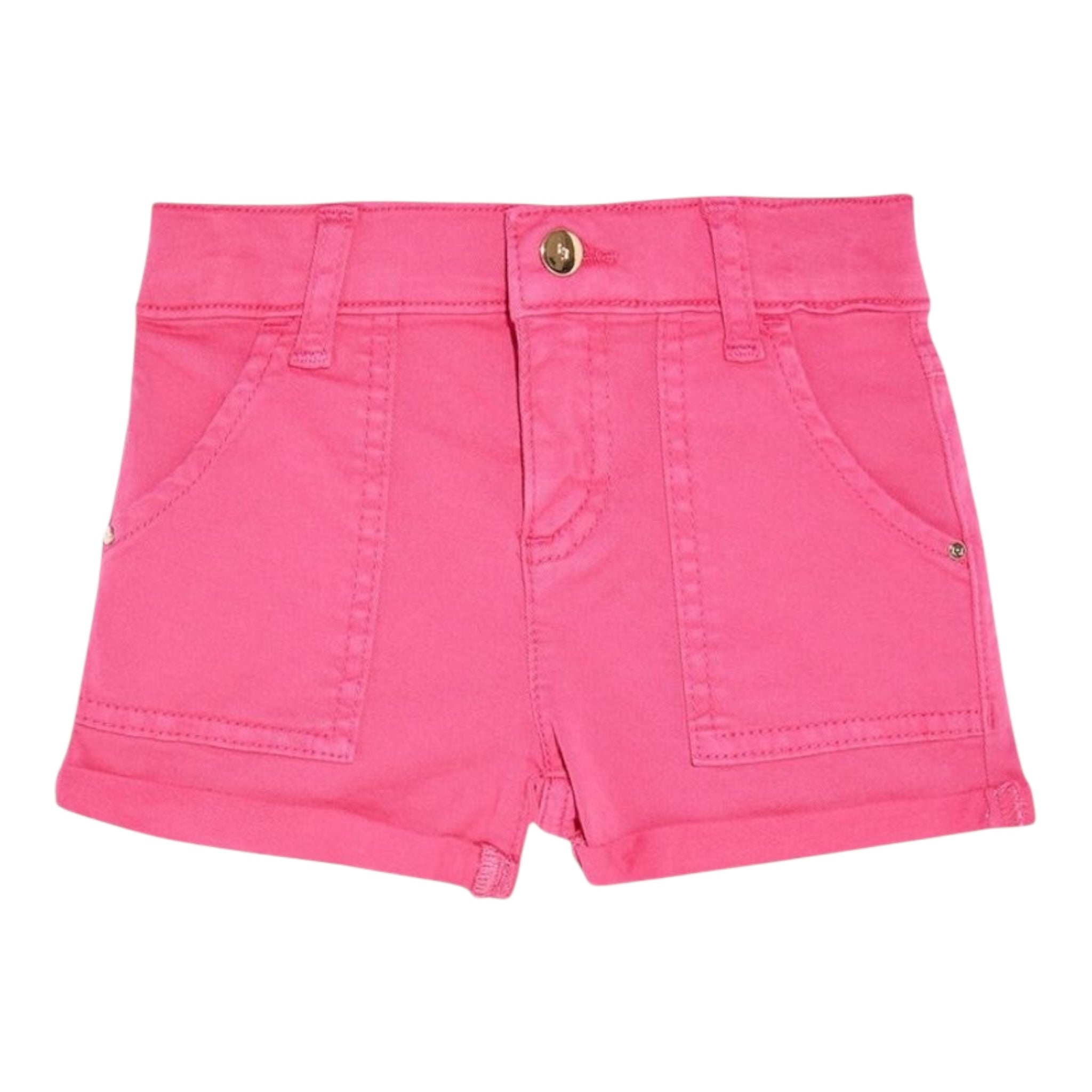 Liu Jo Short Tinta Unita con Girovita Regolabile per Bambina KA2033 FUXIA LIU JO 