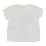 Liu Jo T-Shirt Girocollo Tinta Unita con Applicazioni per Bambina KA4046X BIANCO LIU JO 