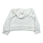 Liu Jo Felpa Chiusa con Cappuccio tinta unita Bianco per Bambina KA5016X BIANCO LIU JO 