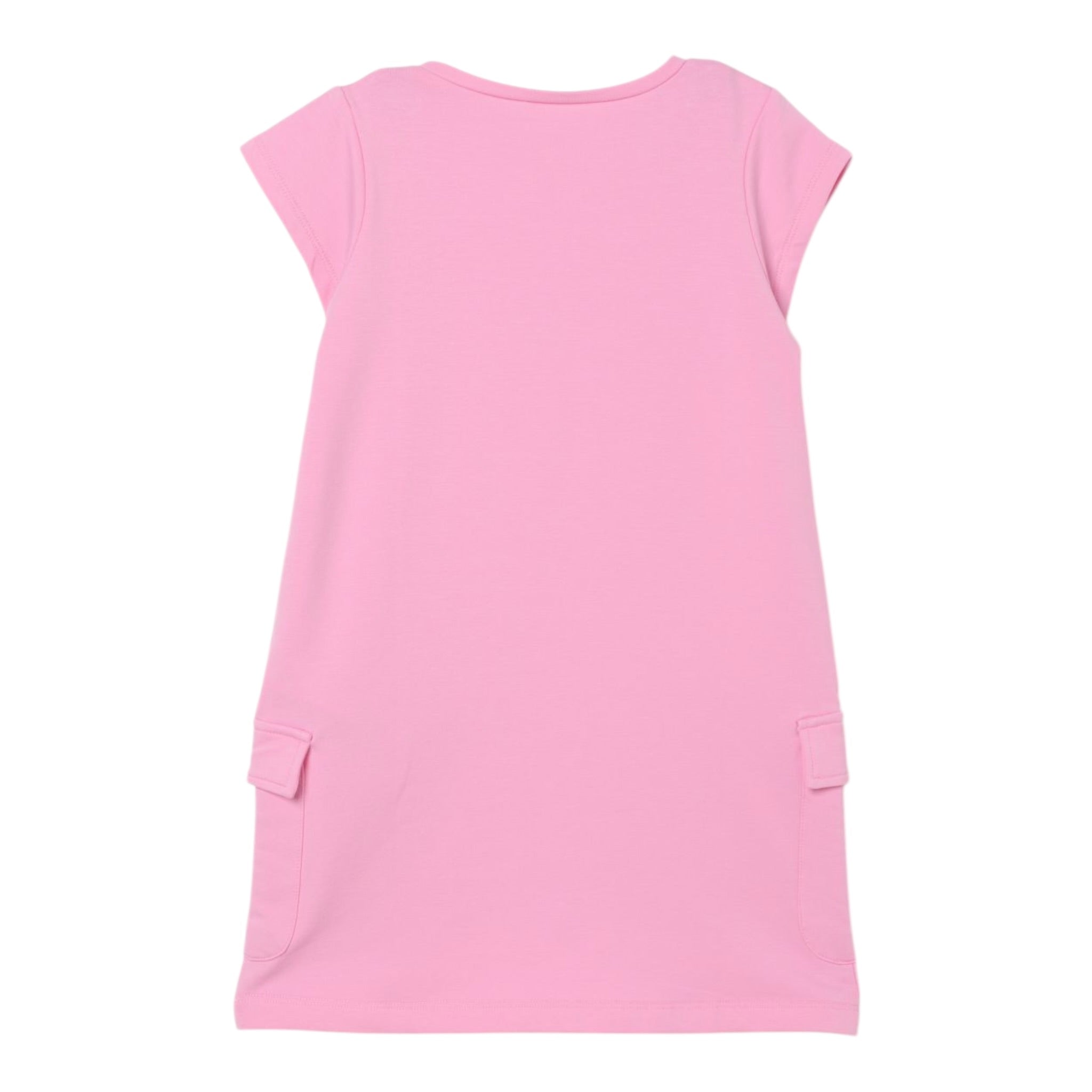 Liu Jo Abito Mezza Manica Tinta Unita con Logo per Neonata KA5017XN ROSA LIU JO 