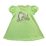 Liu Jo Abito Tinta Unita con Brillantini per Neonata KA5037N VERDE LIU JO 