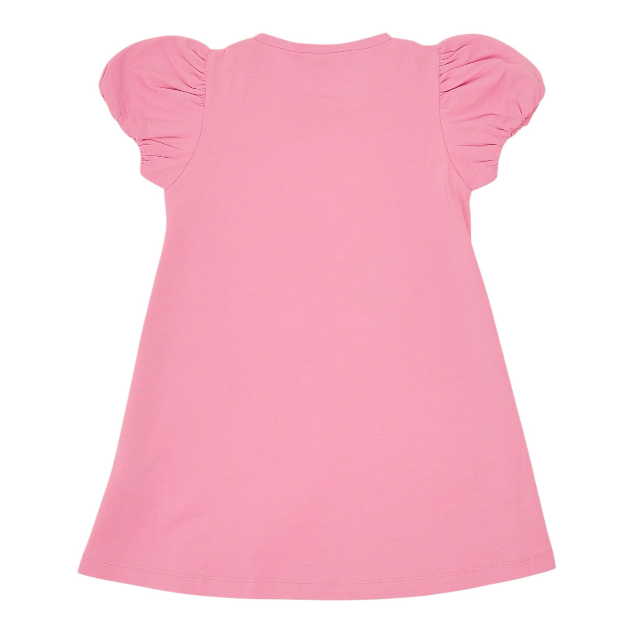 Liu Jo Abito Tinta Unita con Brillantini per Bambina KA5037XX ROSA LIU JO 