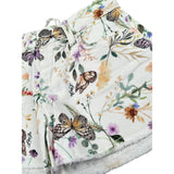 Liu Jo Short Tinta Unita con Stampa Fiori per Neonata KA5060XN BIANCO LIU JO 