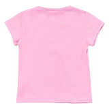 Liu Jo T-Shirt Girocollo Tinta Unita con Brillantini per Bambina KA5081X ROSA LIU JO 