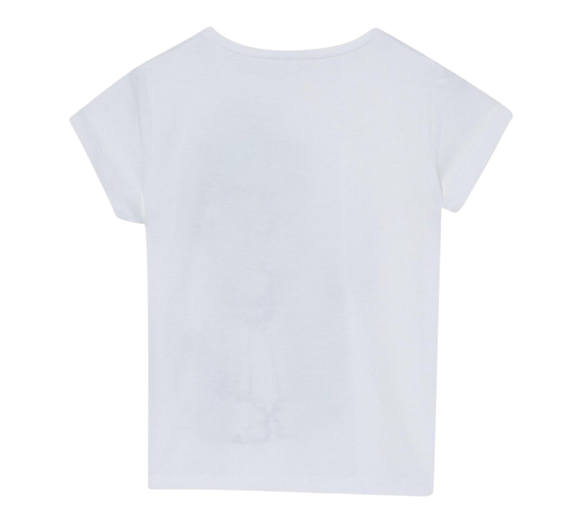 Liu Jo T-Shirt Girocollo Tinta Unita con Stampe per Neonata KA5082 BIANCO LIU JO 
