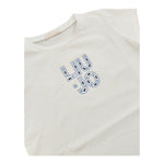 Liu Jo T-Shirt Girocollo Tinta Unita con Brillantini per Bambina KA5094JX BIANCO LIU JO 
