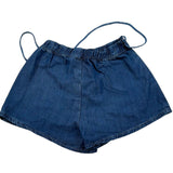 Liu Jo Short Tinta Unita In Denim per Neonata KA5123X BLU LIU JO 