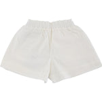 Liu Jo Short Tinta Unita con Elastico In Vita per Bambina KA5143X BIANCO LIU JO 
