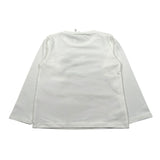 Liu Jo Shirt Girocollo tinta unita con Brillantini Bianco per Neonata KF5076J0088 BIANCO LIU JO 