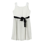 Liu Jo Abito Bicolore con Fantasia A Righe per Bambina Z9153 BIANCO LIU JO 