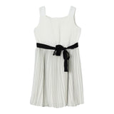 Liu Jo Abito Bicolore con Fantasia A Righe per Bambina Z9153 BIANCO LIU JO 