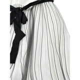 Liu Jo Abito Bicolore con Fantasia A Righe per Bambina Z9153 BIANCO LIU JO 