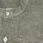 Louis Dieudonne' Camicia Tinta Unita Mezza Manica con Collo Coreano per Bambino DJDJJ GRIGIO LOUIS DIEUDONNE' 
