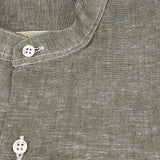 Louis Dieudonne' Camicia Tinta Unita Mezza Manica con Collo Coreano per Bambino DJDJJ GRIGIO LOUIS DIEUDONNE' 