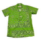 Louis Dieudonne' Camicia Tinta Unita Mezza Manica con Fantasia per Bambino LD01 VERDE LOUIS DIEUDONNE' 
