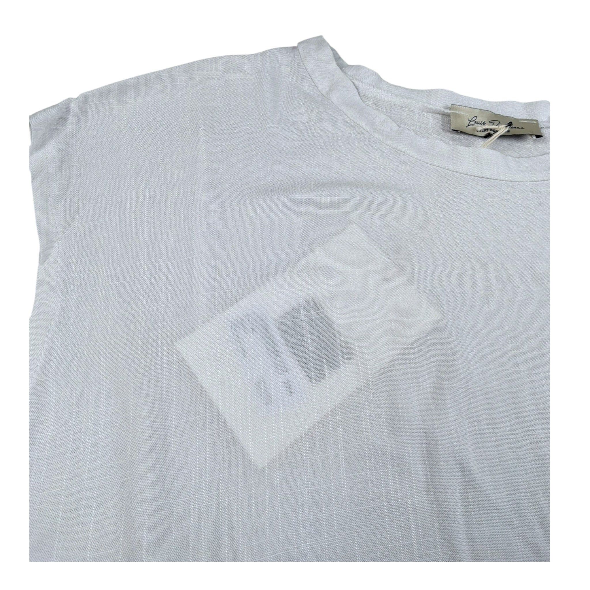Louis Dieudonne' Canotta Tinta Unita per Bambino LDTS03 BIANCO LOUIS DIEUDONNE' 