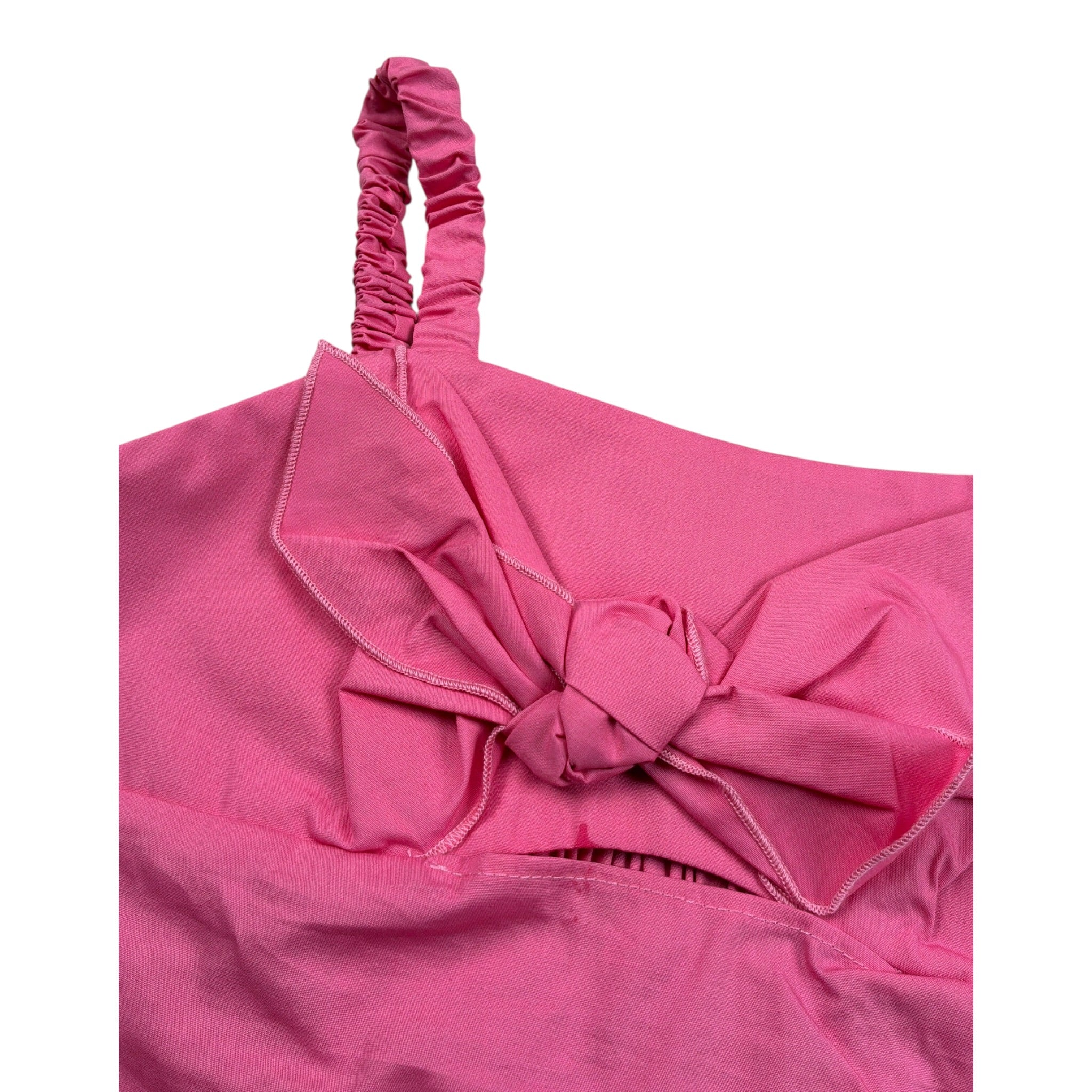 Lu Lu By Miss Grant Top Bretelline tinta unita Rosa per Bambina LL2732 ROSA LU LU BY MISS GRANT 