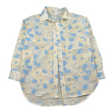 Lu Lu By Miss Grant Camicia Tinta Unita Manica Lunga con Fantasia per Bambina LL3444 BEIGE LU LU BY MISS GRANT 