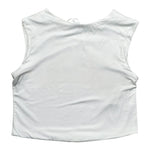 Lu Lu By Miss Grant Top tinta unita Bianco per Bambina LL3453 BIANCO LU LU BY MISS GRANT 