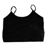 Lu Lu By Miss Grant Top tinta unita A Bretelle Nero per Bambina LL3473 NERO LU LU BY MISS GRANT 