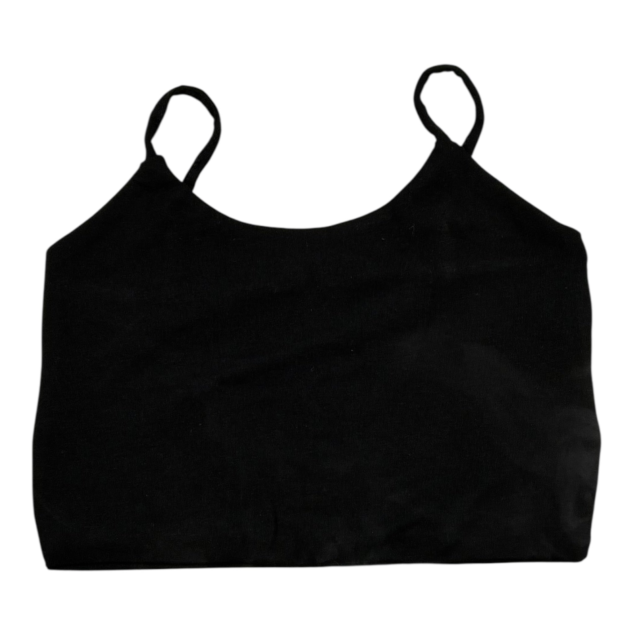 Lu Lu By Miss Grant Top tinta unita A Bretelle Nero per Bambina LL3473 NERO LU LU BY MISS GRANT 