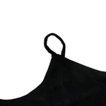Lu Lu By Miss Grant Top tinta unita A Bretelle Nero per Bambina LL3473 NERO LU LU BY MISS GRANT 