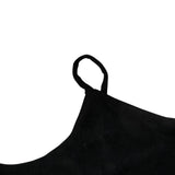 Lu Lu By Miss Grant Top tinta unita A Bretelle Nero per Bambina LL3473 NERO LU LU BY MISS GRANT 