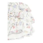 Lu Lu By Miss Grant Top Tinta Unita con Fantasia Fiori per Bambina LL3535 PANNA LU LU BY MISS GRANT 