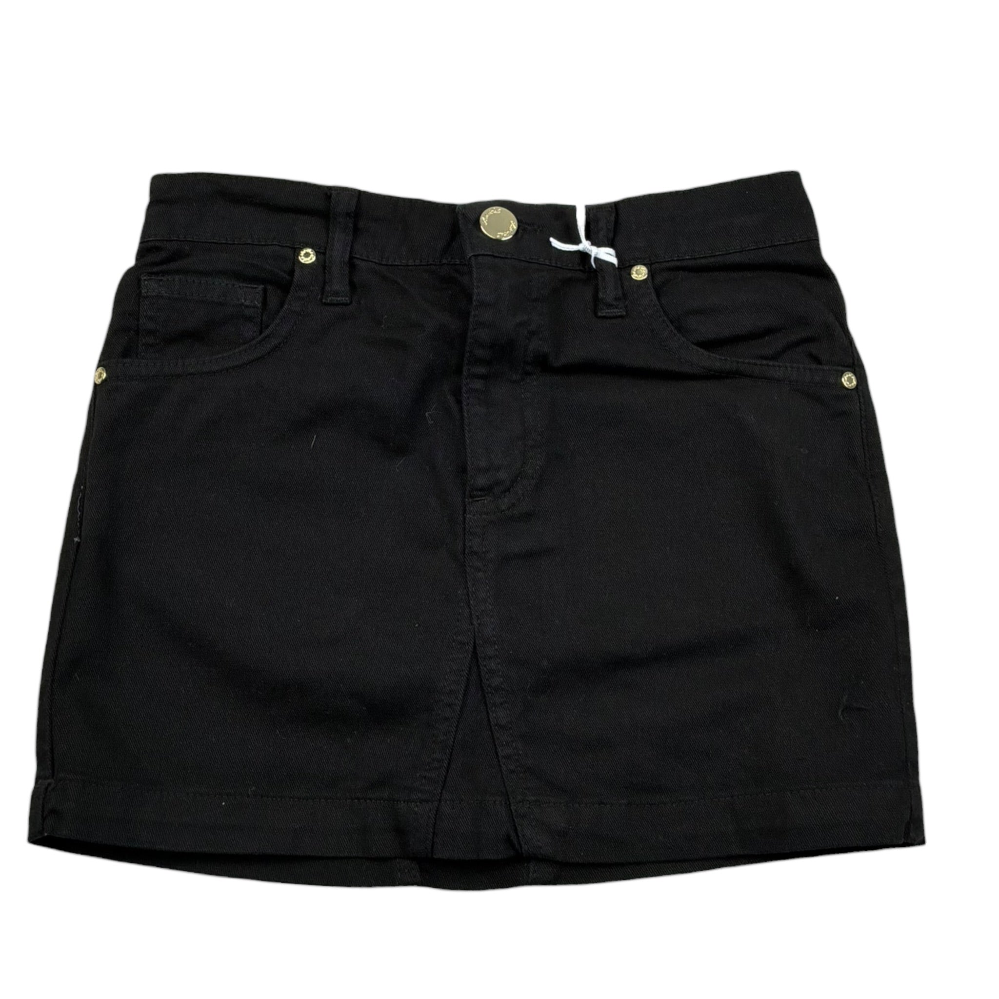 Lu Lu By Miss Grant Gonna tinta unita con Elastico In Vita Nero per Bambina LL3562X NERO LU LU BY MISS GRANT 