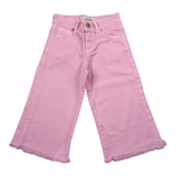 M+E' Jeans Tinta Unita Modello Palazzo per Neonata UE1703N ROSA M+E' 