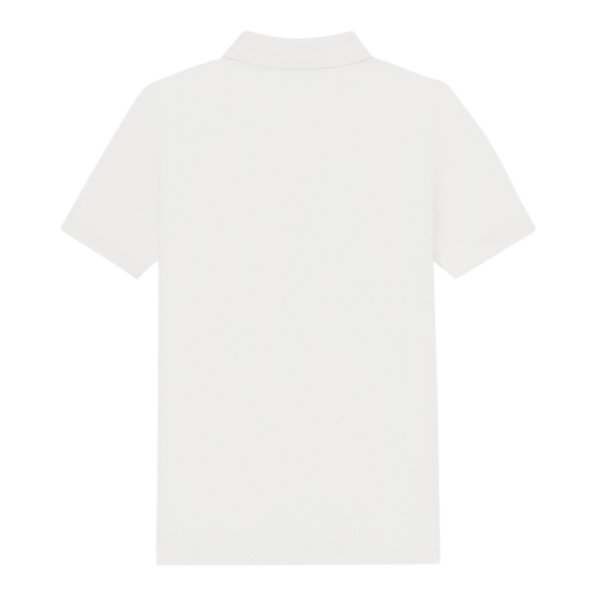 Lyle&Scott Polo Mezza Manica Tinta Unita con Logo per Bambino 48066 BIANCO LYLE&SCOTT 