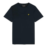 Lyle&Scott T-Shirt Tinta Unita con Logo per Bambino 48067 NERO LYLE&SCOTT 