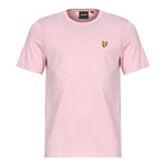 Lyle&Scott T-Shirt Tinta Unita con Logo per Bambino 48752 ROSA LYLE&SCOTT 