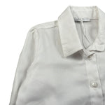 M+E' Camicia Manica Lunga Tint Unita Bianco per Neonato UE0448N BIANCO M+E' 