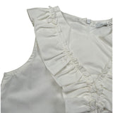 M+E' Camicia Giromanica tinta unita Bianco per Bambina UE0895 BIANCO M+E' 