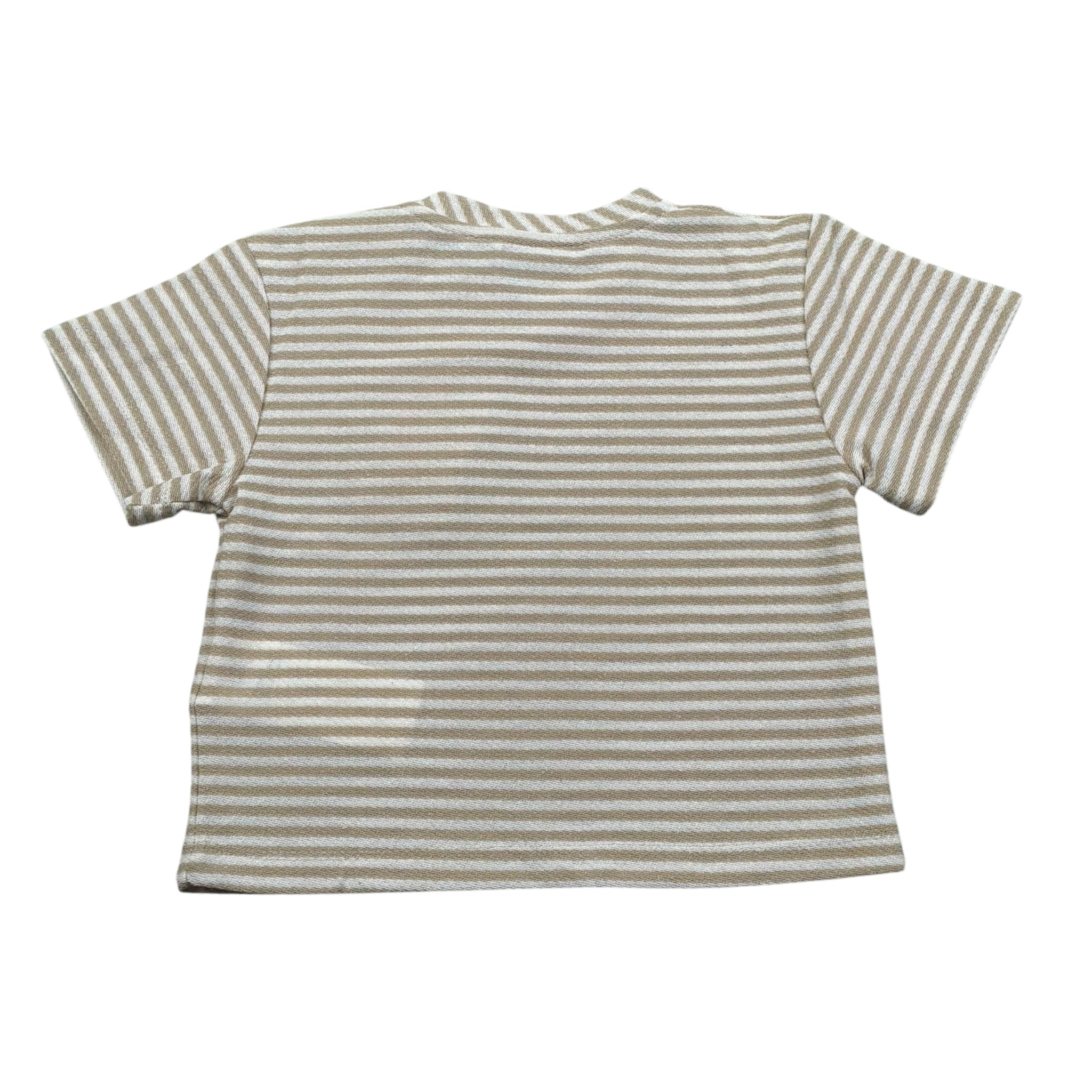 M+E' T-Shirt Fantasia A Irghe Sabbia per Neonato UEM0510N SABBIA M+E' 