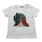 M+E' T-Shirt Girocollo tinta unita Panna per Neonato UEM0516N PANNA M+E' 