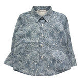 M+E' Camicia Manica Lunga Tinta Unita per Bambino UEM0529 AZZURRO M+E' 