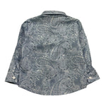 M+E' Camicia Manica Lunga Tinta Unita per Bambino UEM0529 AZZURRO M+E' 