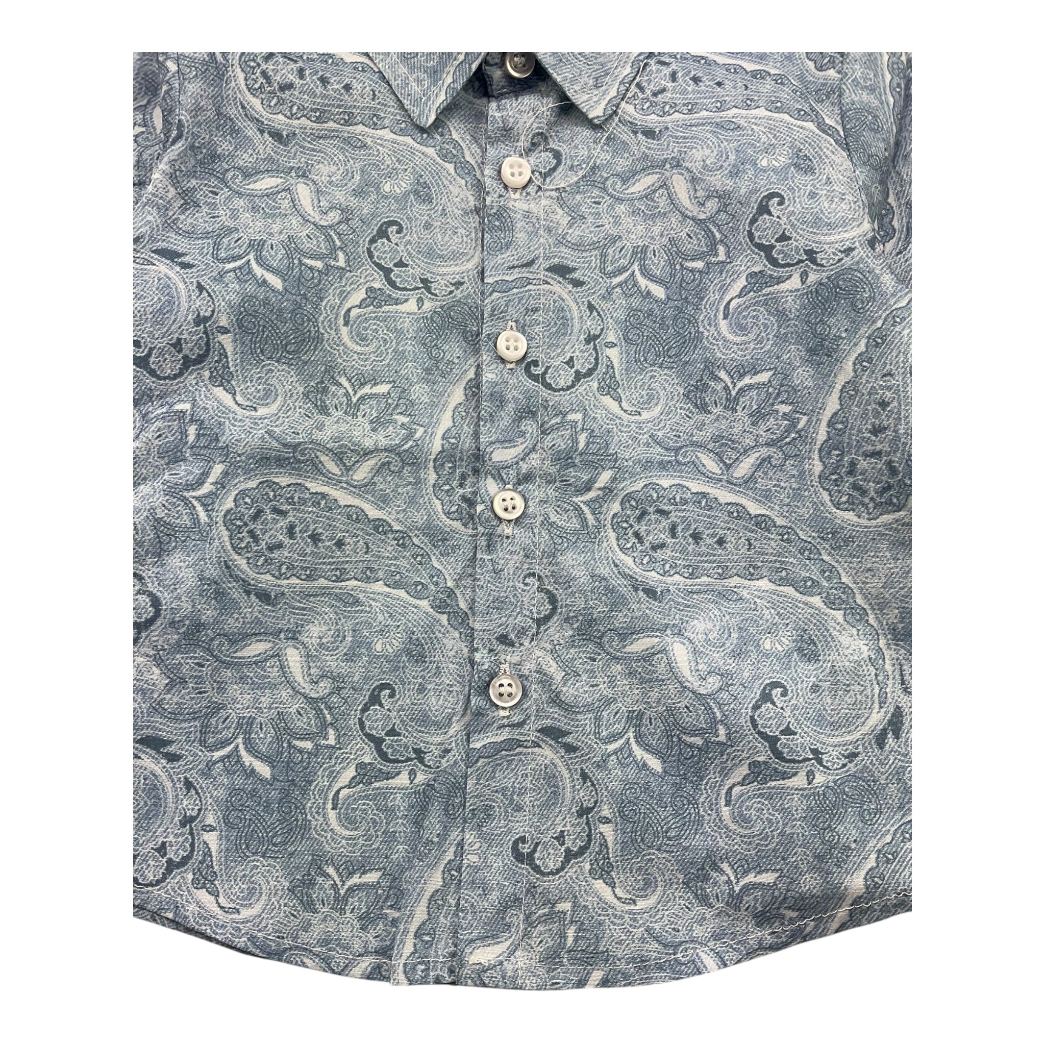 M+E' Camicia Manica Lunga Tinta Unita per Neonato UEM0529N AZZURRO M+E' 