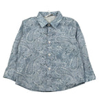 M+E' Camicia Manica Lunga tinta unita Azzurro per Neonato UEM0529X AZZURRO M+E' 