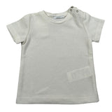 M+E' T-Shirt Girocollo tinta unita Panna per Neonato UEM0575 PANNA M+E' 