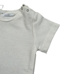 M+E' T-Shirt Girocollo tinta unita Panna per Neonato UEM0575 PANNA M+E' 