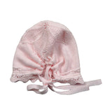 Mac Ilusio'N Cappello Tinta Unita con Ricami per Neonata G031 ROSA MAC ILUSIO'N 
