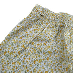Magil Short Fantasia Floreale con Elastico In Vita Bianco/Giallo per Bambina FN250788 BIANCO/GIALLO MAGIL 