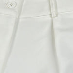 Magil Pantalone Tinta Unita Modello A Palazzo per Bambina HN25037 BIANCO MAGIL 