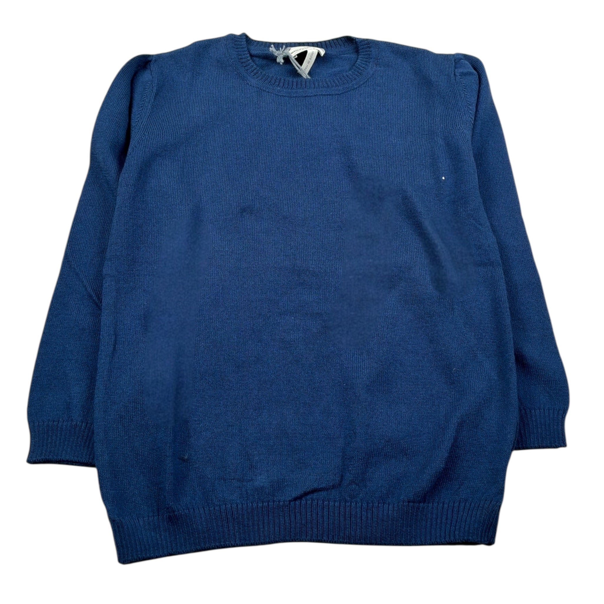 Magnificio di Verona Maglia Girocollo tinta unita Blu per Bambino 015124 BLU MAGNIFICIO DI VERONA 