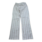 Mai'S Kids Pantalone Tinta Unita con Fantasia A Righe per Bambino 2504 BIANCO MAI'S KIDS 