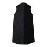 Maison Margiela Abito In Denim Tinta Unita per Bambina M60755 NERO MAISON MARGIELA 